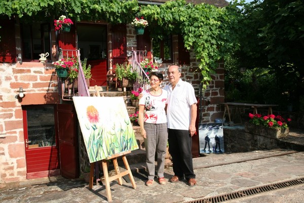RENE BOUTANG PEINTRE COLLONGES LA ROUGE