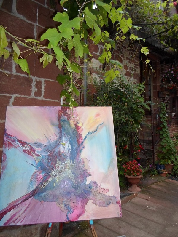 COLLONGES LA ROUGE - FETE DE LA PEINTURE 2017